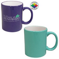 11 Oz. 2 Tone Color of the Year mug (Turquoise/White)